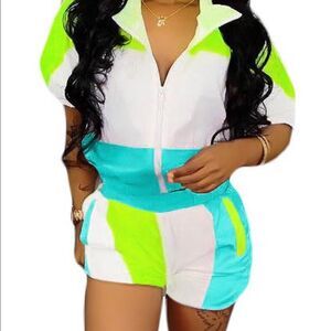 2 piece short set